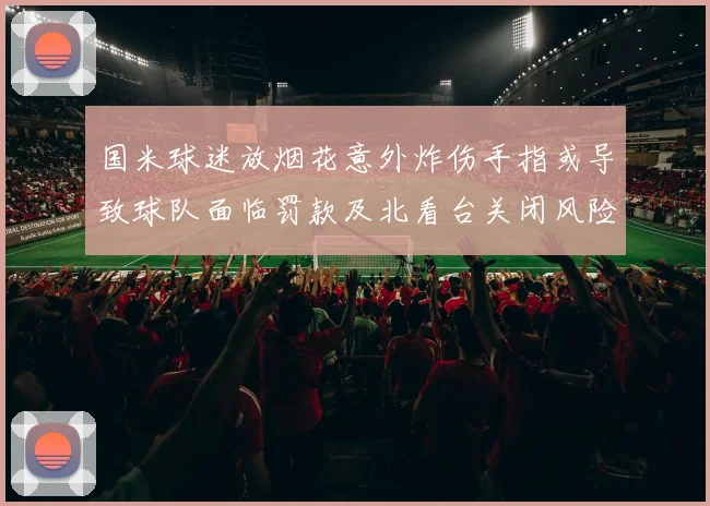 国米球迷放烟花意外炸伤手指或导致球队面临罚款及北看台关闭风险